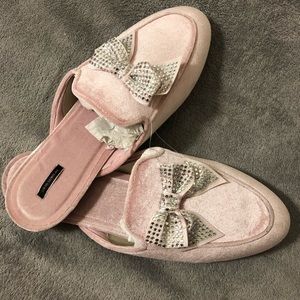 Victoria’s Secret velvet sandals